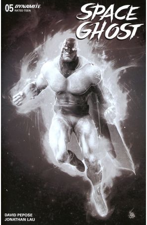 Space Ghost (Dynamite) 5O published by Dynamite with cover art by Björn Barends