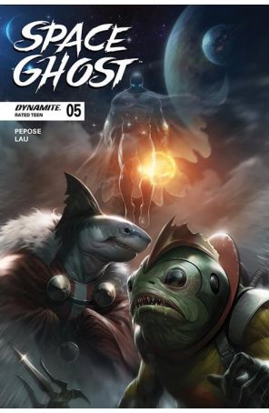 Space Ghost (Dynamite, 2nd Series) 5A published by Dynamite with cover art by Francesco Mattina