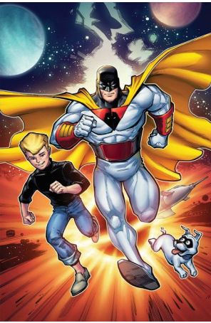 Space Ghost/Jonny Quest: Space Quest 1P published by Dynamite with cover art by Chad Hardin