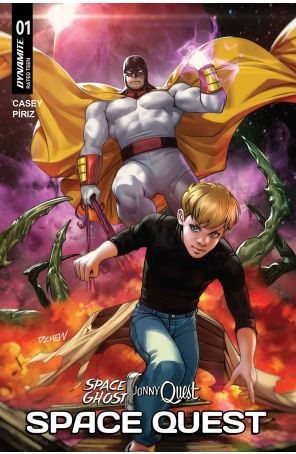 Space Ghost/Jonny Quest: Space Quest 1Z published by Dynamite with cover art by Derrick Chew