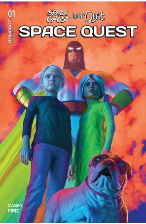 Space Ghost/Jonny Quest: Space Quest 1ZA published by Dynamite with cover art by Mark Spears