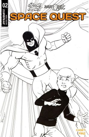 Space Ghost/Jonny Quest: Space Quest 2L published by Dynamite with cover art by Mark Bagley