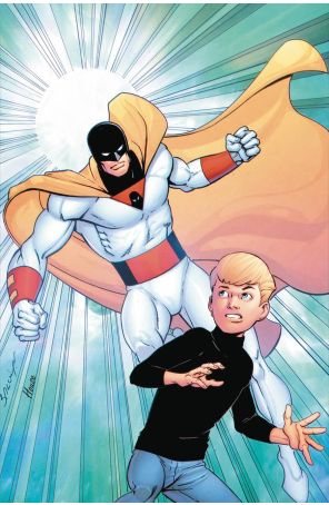 Space Ghost/Jonny Quest: Space Quest 2N published by Dynamite with cover art by Mark Bagley