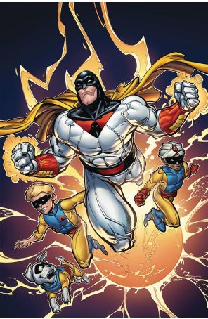 Space Ghost/Jonny Quest: Space Quest 2O published by Dynamite with cover art by Chad Hardin