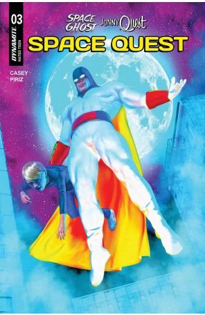 Space Ghost/Jonny Quest: Space Quest 3A published by Dynamite with cover art by Mark Spears