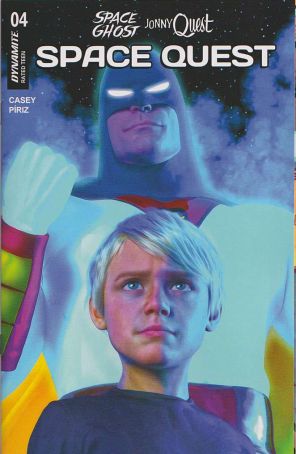 Space Ghost/Jonny Quest: Space Quest 4A published by Dynamite with cover art by Mark Spears