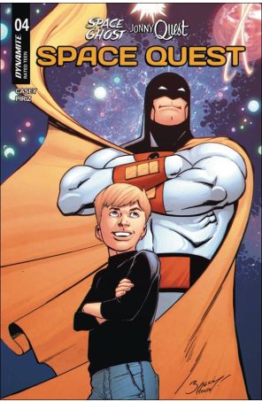 Space Ghost/Jonny Quest: Space Quest 4H published by Dynamite with cover art by Mark Bagley