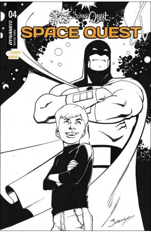 Space Ghost/Jonny Quest: Space Quest 4J published by Dynamite with cover art by Mark Bagley