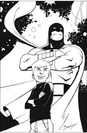 Space Ghost/Jonny Quest: Space Quest 4L published by Dynamite with cover art by Mark Bagley