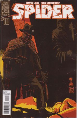 Spider (Dynamite) 10 published by Dynamite with cover art by Francesco Francavilla