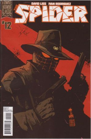 Spider (Dynamite) 12 published by Dynamite with cover art by Francesco Francavilla