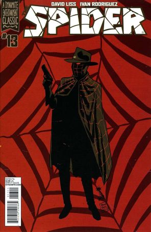 Spider (Dynamite) 13 published by Dynamite with cover art by Francesco Francavilla