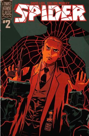 Spider (Dynamite) 2B published by Dynamite with cover art by Francesco Francavilla