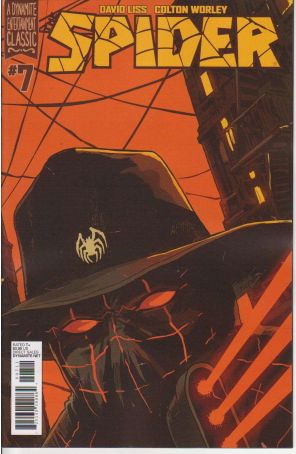 Spider (Dynamite) 7A published by Dynamite with cover art by Francesco Francavilla