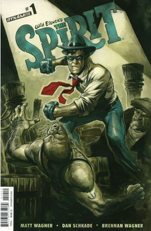 Spirit (11th Series) 1A published by Dynamite with cover art by Eric Powell