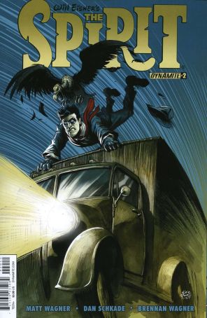 Spirit (11th Series) 2A published by Dynamite with cover art by Eric Powell