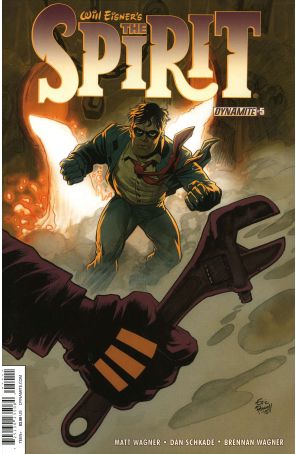 Spirit (11th Series) 5A published by Dynamite with cover art by Eric Powell
