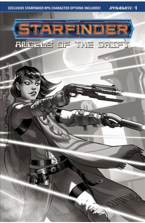 Starfinder: Angels of the Drift 1E published by Dynamite with cover art by Biagio D'Alessandro