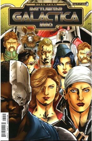 Steampunk Battlestar Galactica: 1880 3 published by Dynamite with cover art by Ardian Syaf