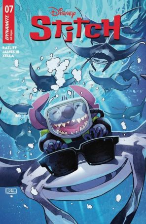Stitch (Dynamite) 7A published by Dynamite with cover art by Edwin Galmon
