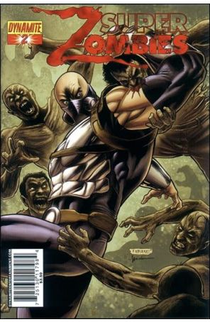 Super-Zombies 2B published by Dynamite with cover art by Fabiano Neves