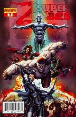 Super-Zombies 3A published by Dynamite with cover art by Mel Rubi