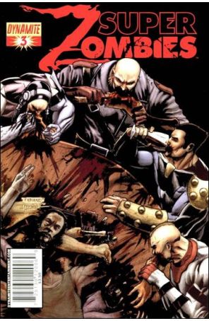 Super-Zombies 3B published by Dynamite with cover art by Fabiano Neves