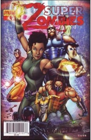 Super-Zombies 4A published by Dynamite with cover art by Mel Rubi