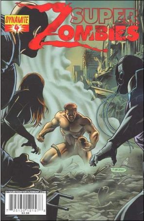 Super-Zombies 4B published by Dynamite with cover art by Fabiano Neves