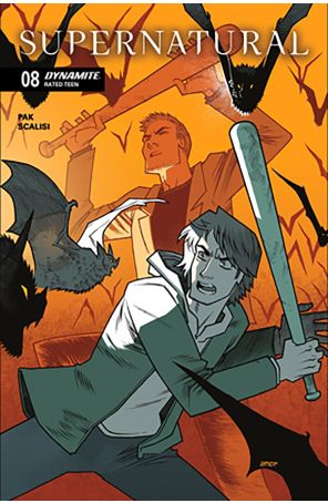 Supernatural (Dynamite) 8A published by Dynamite with cover art by John Amor