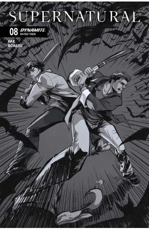 Supernatural (Dynamite) 8G published by Dynamite with cover art by David Cousens