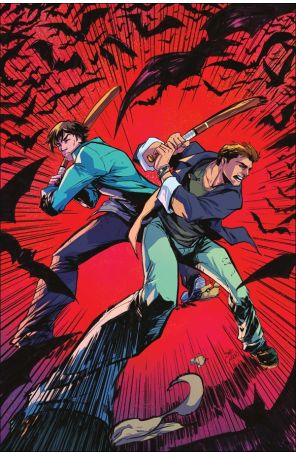 Supernatural (Dynamite) 8I published by Dynamite with cover art by David Cousens