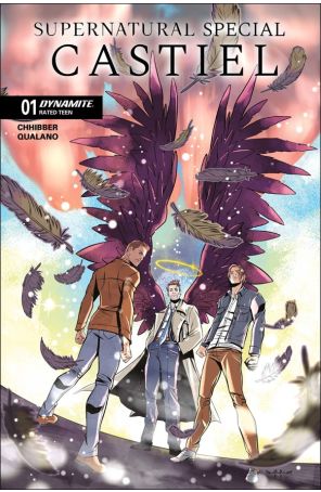 Supernatural Special: Castiel 1A published by Dynamite with cover art by Pasquale Qualano