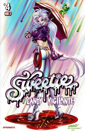 Sweetie Candy Vigilante (Vol. 2) 4A published by Dynamite with cover art by Jeff Zornow