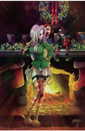 Sweetie Candy Vigilante (Vol. 2) 6F published by Dynamite with cover art by Jeff Zornow