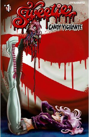 Sweetie Candy Vigilante 1A published by Dynamite with cover art by Jeff Zornow