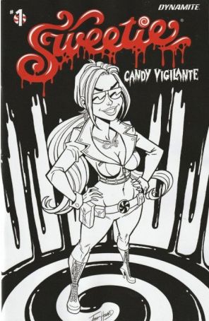 Sweetie Candy Vigilante 1I published by Dynamite with cover art by Josh Howard