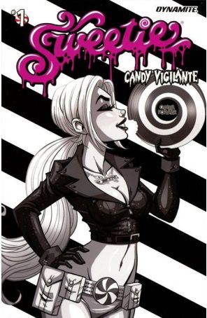Sweetie Candy Vigilante 1J published by Dynamite with cover art by Josh Howard