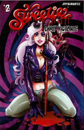 Sweetie Candy Vigilante 2A published by Dynamite with cover art by Jeff Zornow