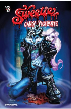 Sweetie Candy Vigilante 2D published by Dynamite with cover art by Jeff Zornow