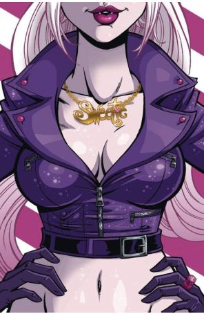 Sweetie Candy Vigilante 2E published by Dynamite with cover art by Josh Howard