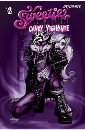 Sweetie Candy Vigilante 2H published by Dynamite with cover art by Jeff Zornow