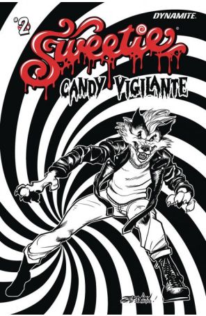 Sweetie Candy Vigilante 2K published by Dynamite with cover art by Jeff Zornow