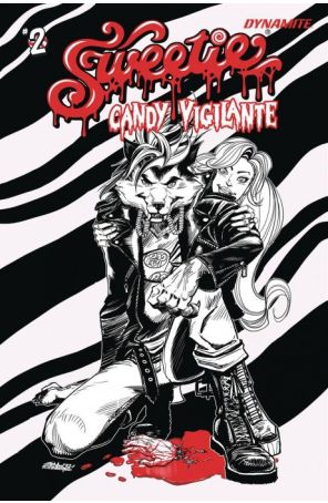Sweetie Candy Vigilante 2M published by Dynamite with cover art by Jeff Zornow