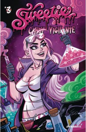 Sweetie Candy Vigilante 3C published by Dynamite with cover art by Josh Howard