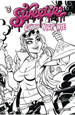 Sweetie Candy Vigilante 3J published by Dynamite with cover art by Josh Howard