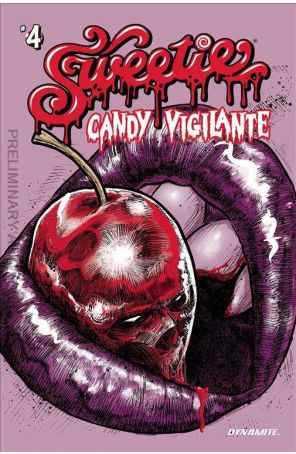 Sweetie Candy Vigilante 4F published by Dynamite with cover art by Godmachine