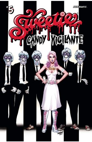 Sweetie Candy Vigilante 5G published by Dynamite with cover art by Chrissie Zullo