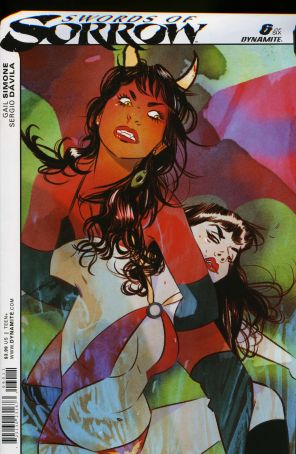Swords Of Sorrow 6A published by Dynamite with cover art by Tula Lotay