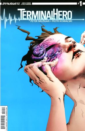 Terminal Hero 1 published by Dynamite with cover art by Jae Lee